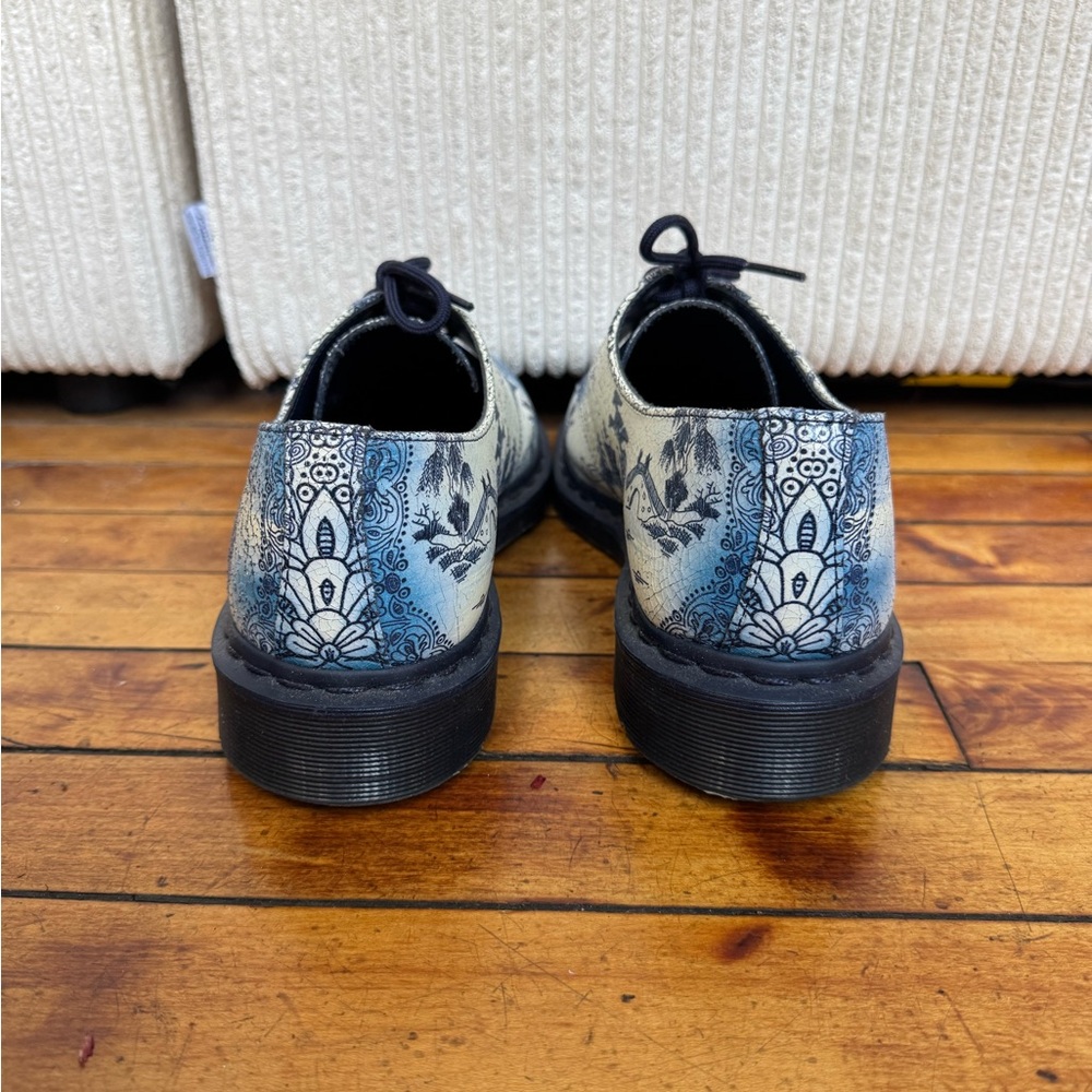 rare dr martens blue bird loafers - Picture 5 of 8